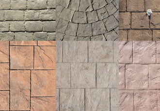 stamped concrete designs